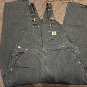 EUC Carhartt overall bibs